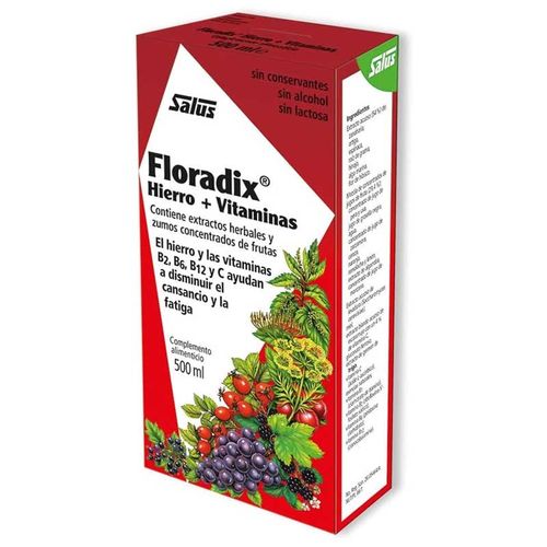 FLORADIX HIERRO Y VITAMINAS (500 ml.)