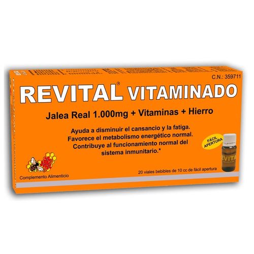 REVITAL VITAMINADO 1000 mg. (20 Viales)