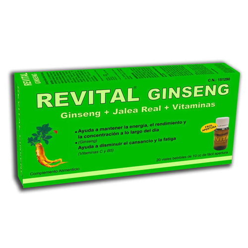 REVITAL GINSENG (20 Viales bebibles)