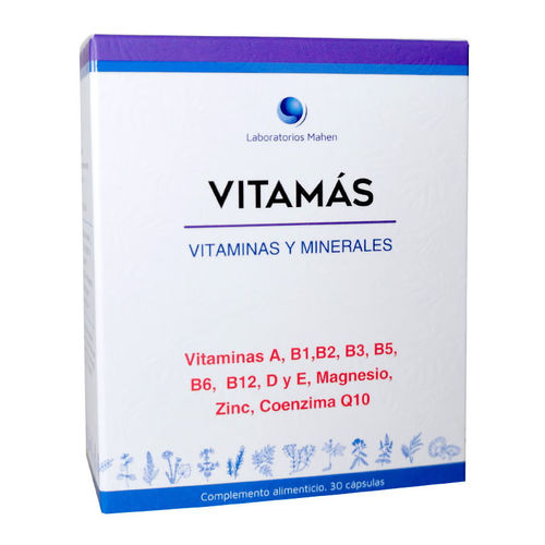 VITAMS - VITAMINAS Y MINERALES (30 Cpsulas)