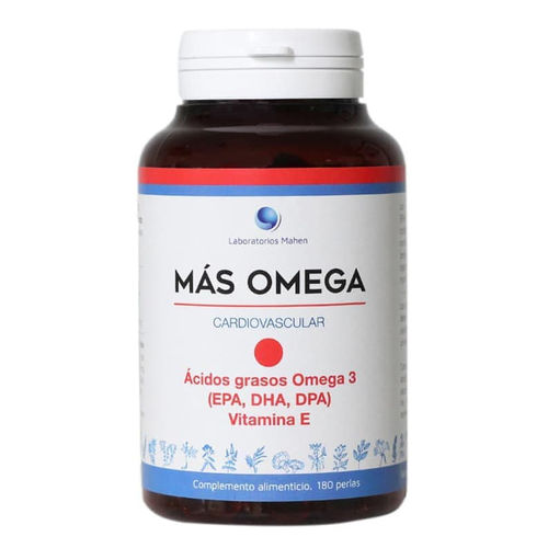 Mas Omega  punto rojo Cardiovascular (180 perlas)