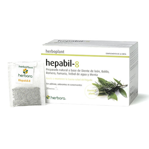 HERBOPLANT HEPABIL-8 (20 Filtros)