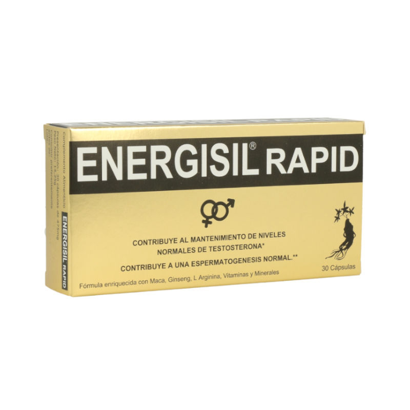 ENERGISIL RAPID (30 Cápsulas) - Herbolario CasmaSalud
