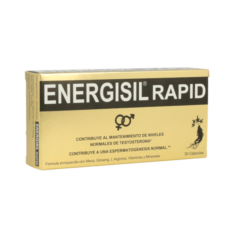 10 Cápsulas Energisil Vigor Instant Pharma Otc