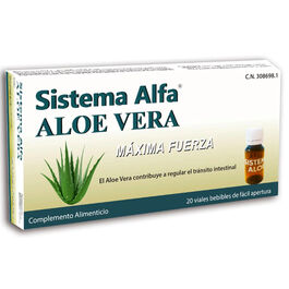 SISTEMA ALFA ALOE VERA MXIMA FUERZA (20 Viales)