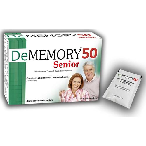 DeMEMORY SENIOR 50 (14 Sobres)