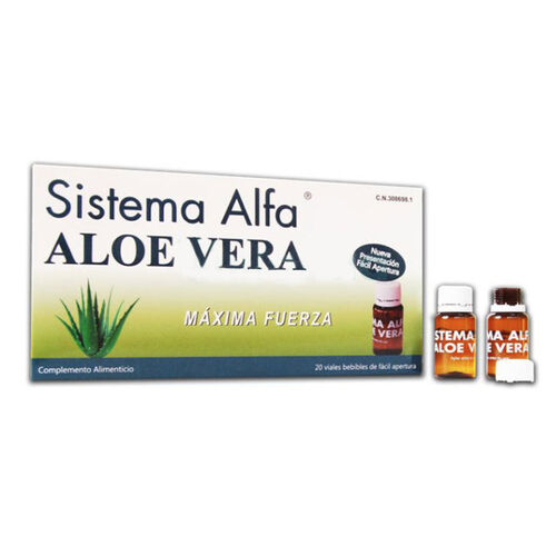 SISTEMA ALFA ALOE VERA MXIMA FUERZA (20 Viales)