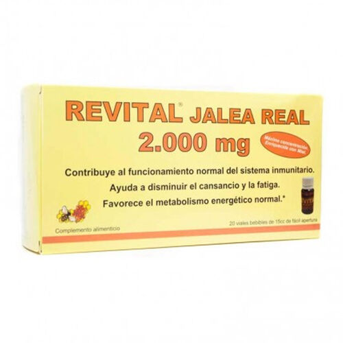 REVITAL JALEA REAL 2000mg (20 Viales)