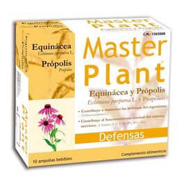 MASTER PLANT DEFENSAS (EQUINCEA Y PRPOLIS 10 Ampollas)