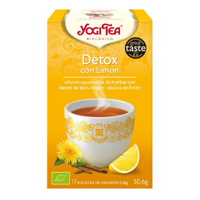 YOGI TEA DETOX CON LIMON (17 Bolsitas)