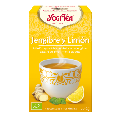 YOGI TEA JENGIBRE LIMON (17 Bolsitas)