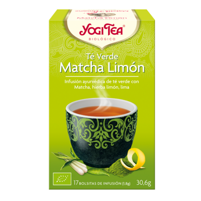 YOGI TEA TE VERDE MATCHA LIMON (17 Bolsitas)