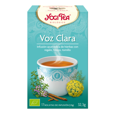 YOGI TEA VOZ CLARA (17 bolsitas)