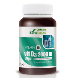 VIT&MIN 45  VIT D3 2000UI 50UG ( 60 Comprimidos)