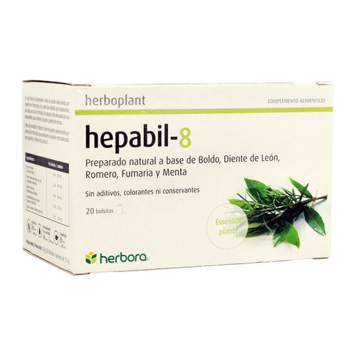 HERBOPLANT HEPABIL-8 (20 Filtros)