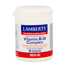 COMPLEJO DE VITAMINAS B-50 (60 Tabletas)