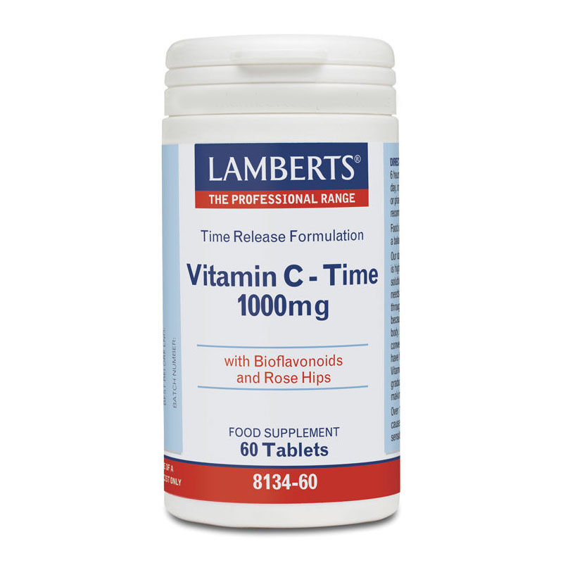 VITAMINA C TIME 1000 mg. (60 Tabletas)