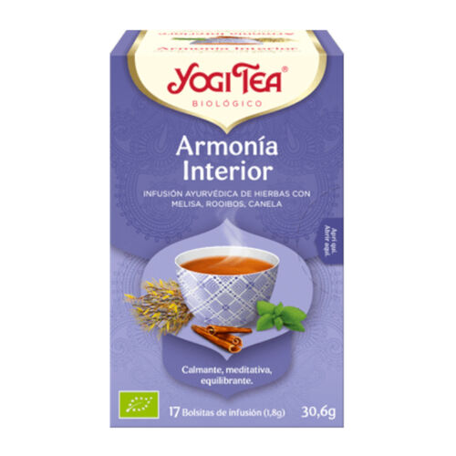 YOGI TEA ARMONIA INTERIOR BIO (17 Bolsitas)