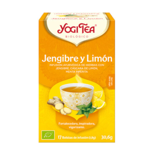 YOGI TEA JENGIBRE LIMON (17 Bolsitas)