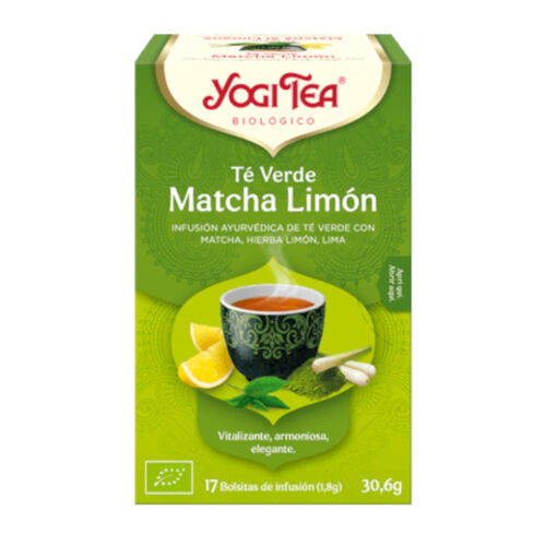 YOGI TEA TE VERDE MATCHA LIMON (17 Bolsitas)