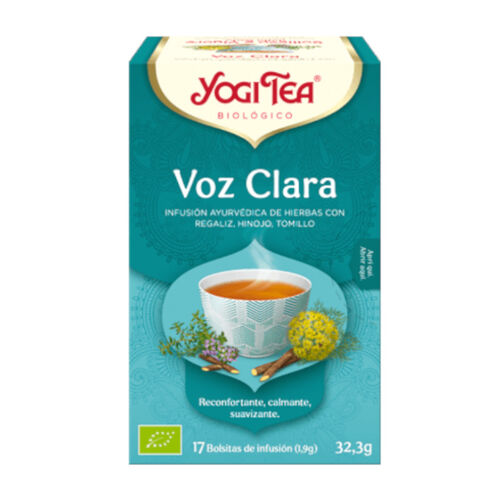 YOGI TEA VOZ CLARA (17 bolsitas)