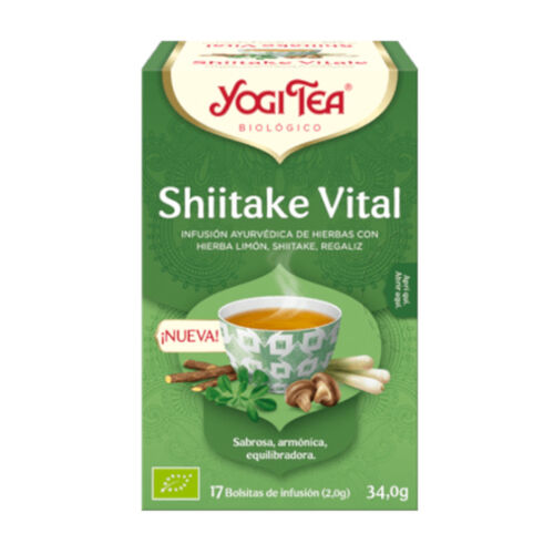 YOGI TEA SHIITAKE VITAL (17 bolsitas)