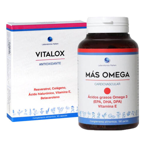 PACK MAS OMEGA 180 + VITALOX