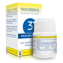 TEGORSAL 3 FERRUM PHOSPHORICUM (350 Comprimidos)